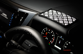 シリコーン ノンスリップ マット タイプ モノグラム